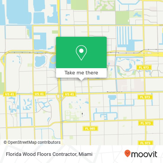 Mapa de Florida Wood Floors Contractor