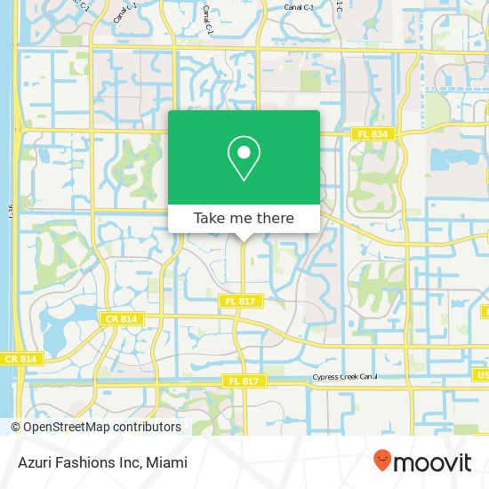 Azuri Fashions Inc map