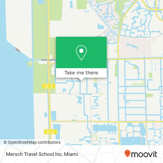 Mersch Travel School Inc map