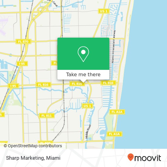 Sharp Marketing map