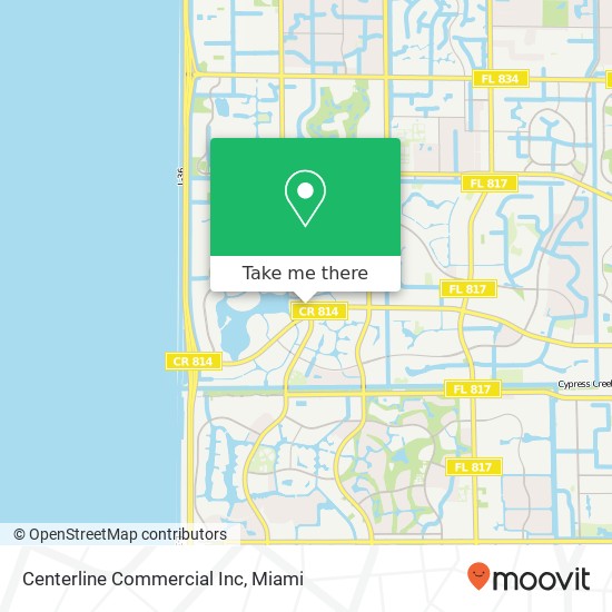 Centerline Commercial Inc map