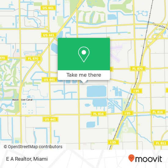 E A Realtor map