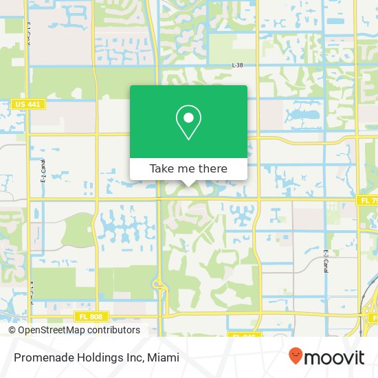 Mapa de Promenade Holdings Inc