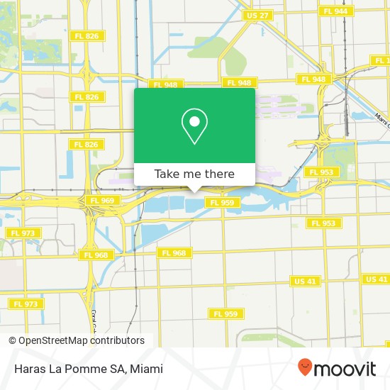 Haras La Pomme SA map