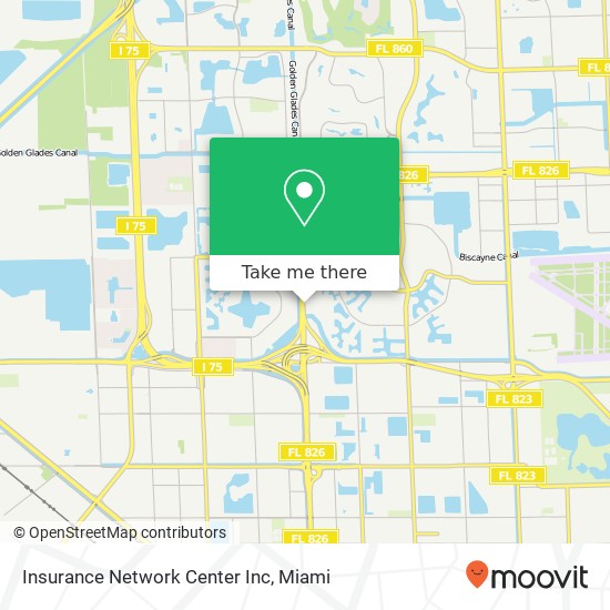 Insurance Network Center Inc map