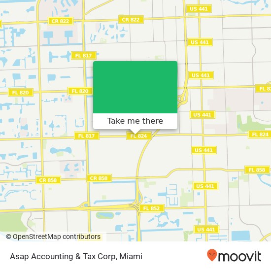 Asap Accounting & Tax Corp map