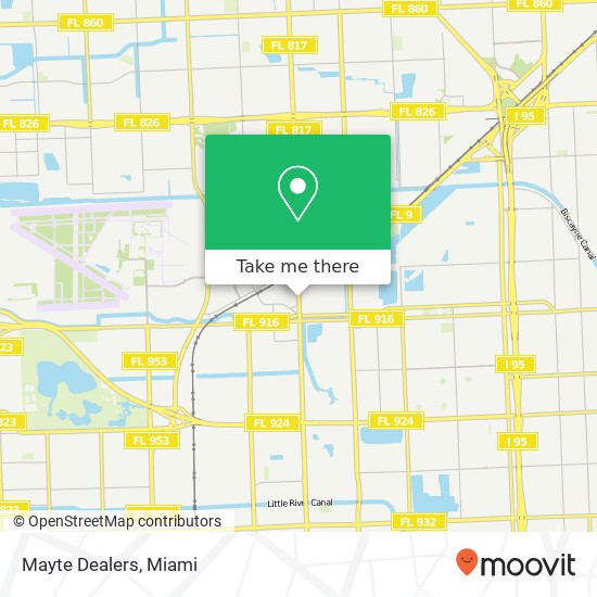 Mayte Dealers map