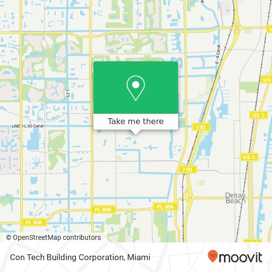 Con Tech Building Corporation map