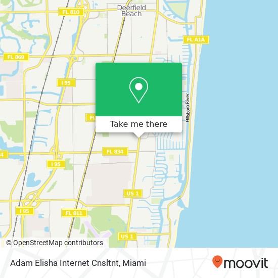 Mapa de Adam Elisha Internet Cnsltnt