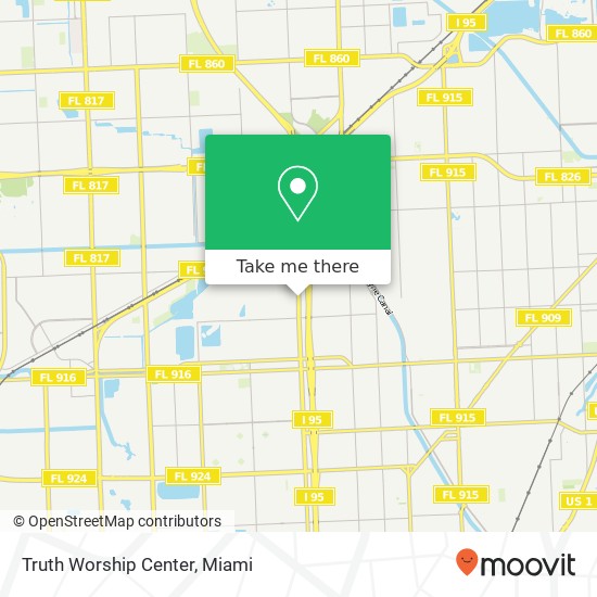 Mapa de Truth Worship Center