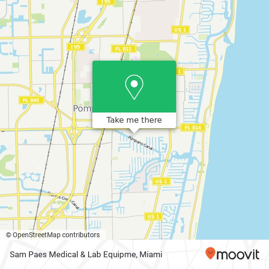 Sam Paes Medical & Lab Equipme map