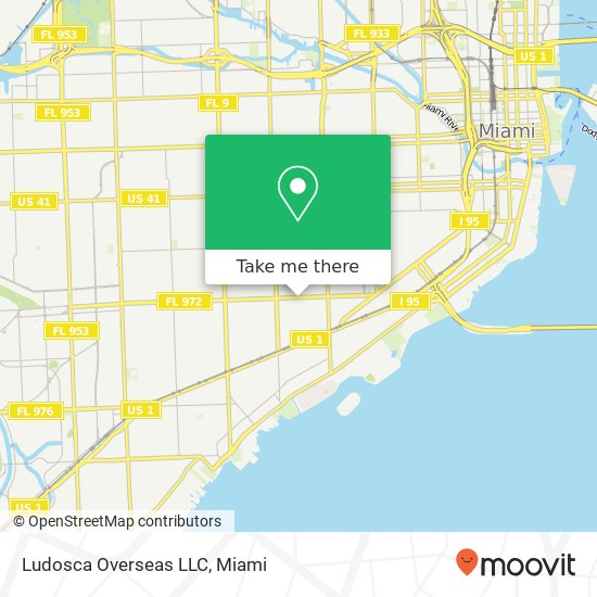 Ludosca Overseas LLC map