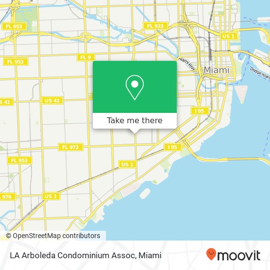 LA Arboleda Condominium Assoc map