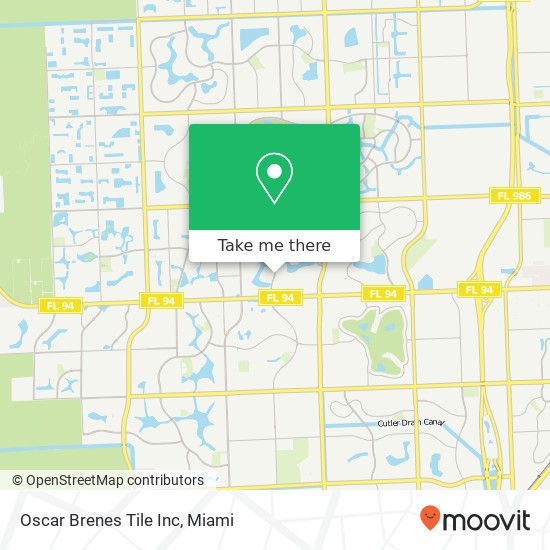 Oscar Brenes Tile Inc map