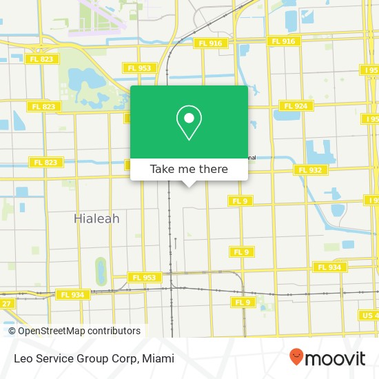 Leo Service Group Corp map