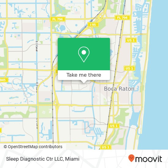 Sleep Diagnostic Ctr LLC map