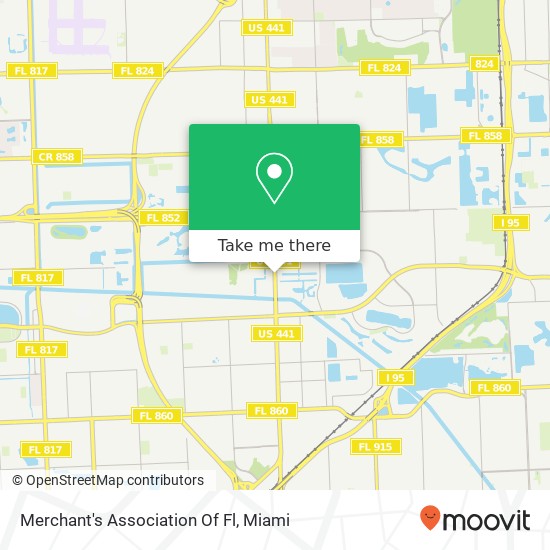 Mapa de Merchant's Association Of Fl