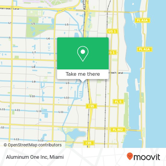 Aluminum One Inc map