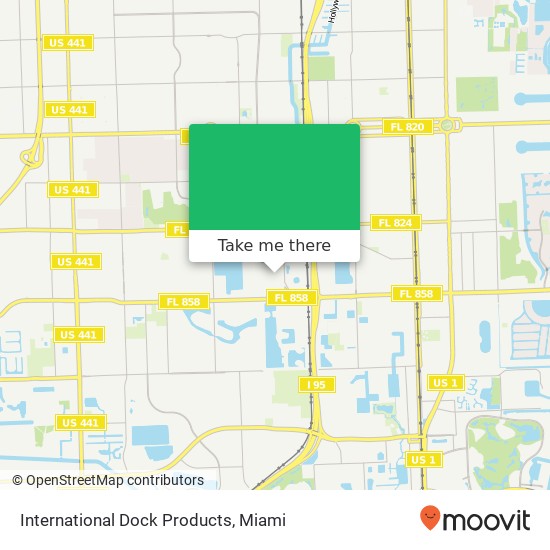 International Dock Products map