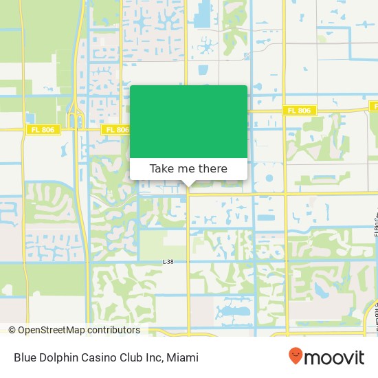 Blue Dolphin Casino Club Inc map