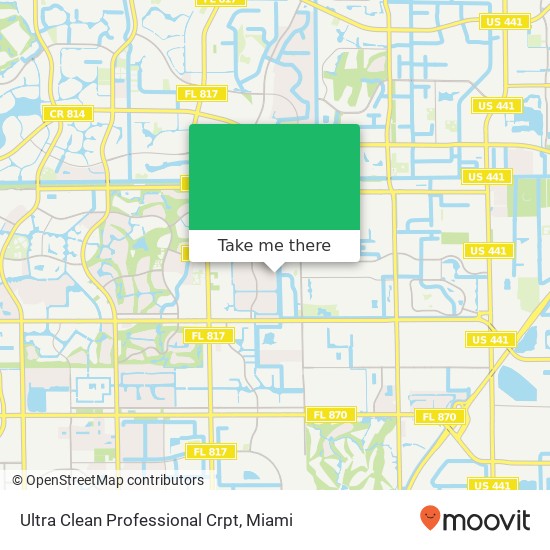 Mapa de Ultra Clean Professional Crpt