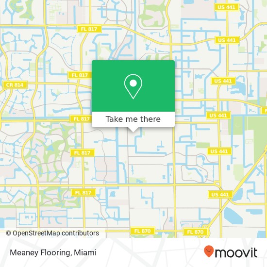 Mapa de Meaney Flooring