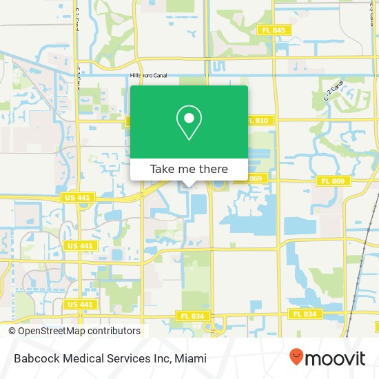 Babcock Medical Services Inc map