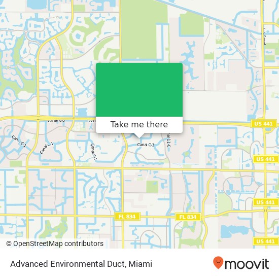 Advanced Environmental Duct map