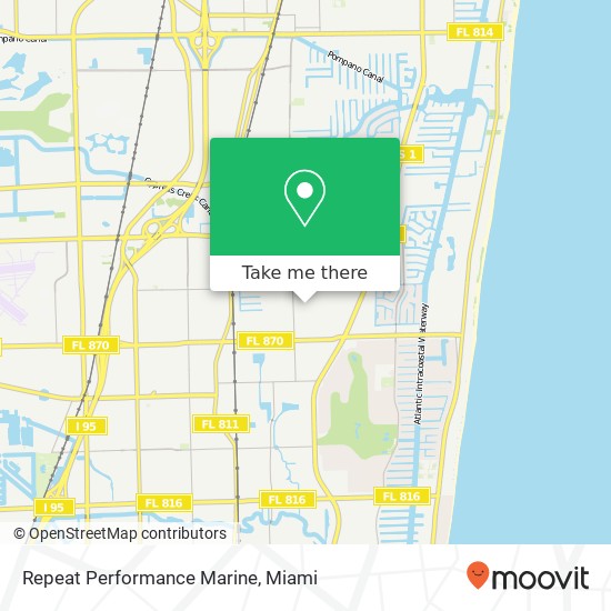 Repeat Performance Marine map