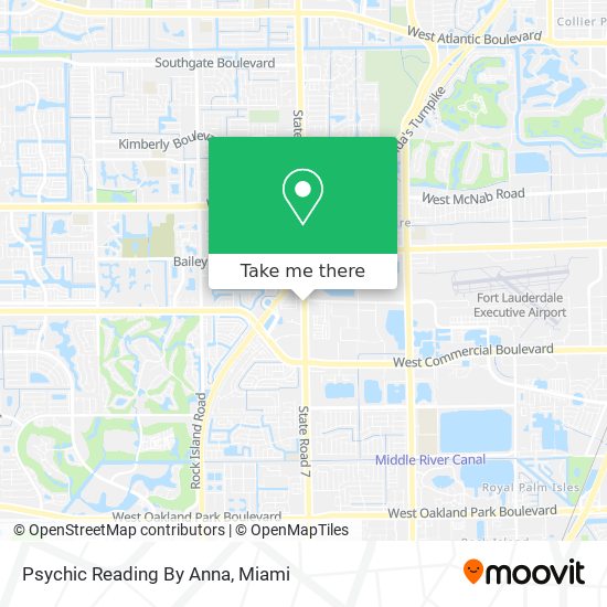 Psychic Reading By Anna map