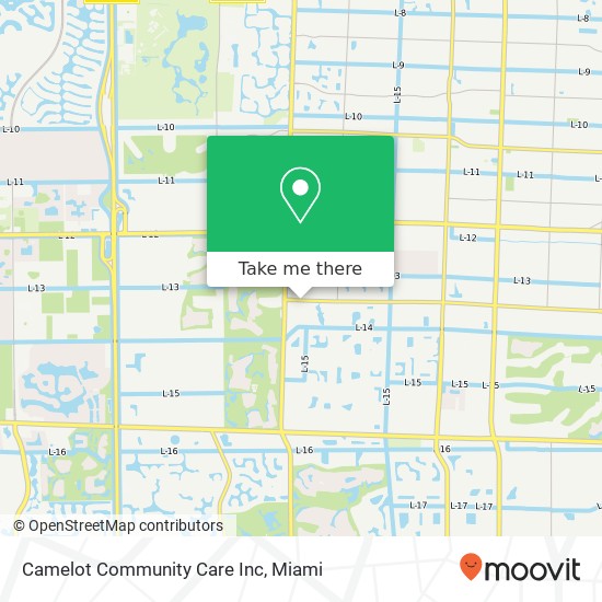 Camelot Community Care Inc map