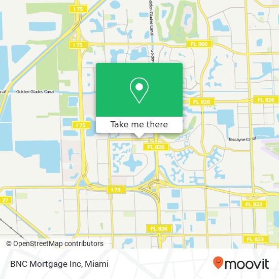 BNC Mortgage Inc map