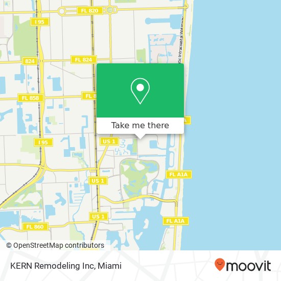 KERN Remodeling Inc map