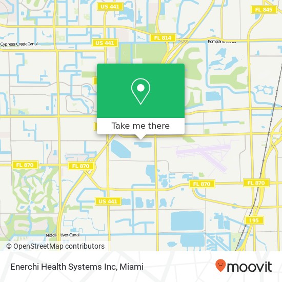 Enerchi Health Systems Inc map