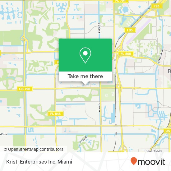 Kristi Enterprises Inc map