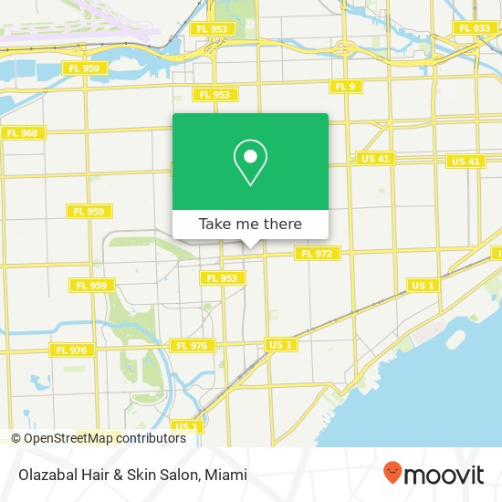 Olazabal Hair & Skin Salon map