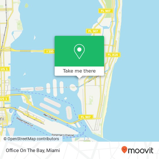 Mapa de Office On The Bay