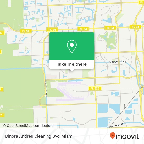 Dinora Andreu Cleaning Svc map