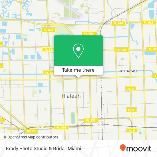Brady Photo Studio & Bridal map