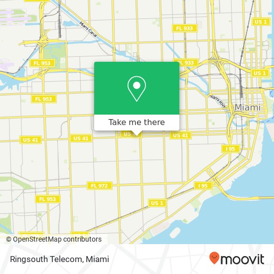 Ringsouth Telecom map