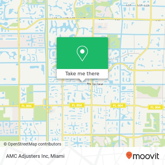 AMC Adjusters Inc map