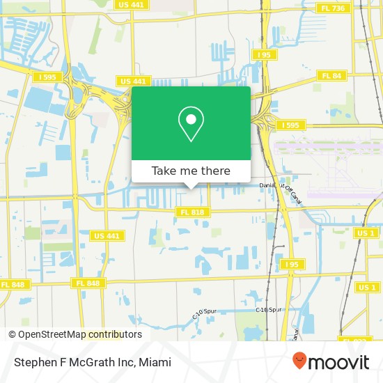 Mapa de Stephen F McGrath Inc