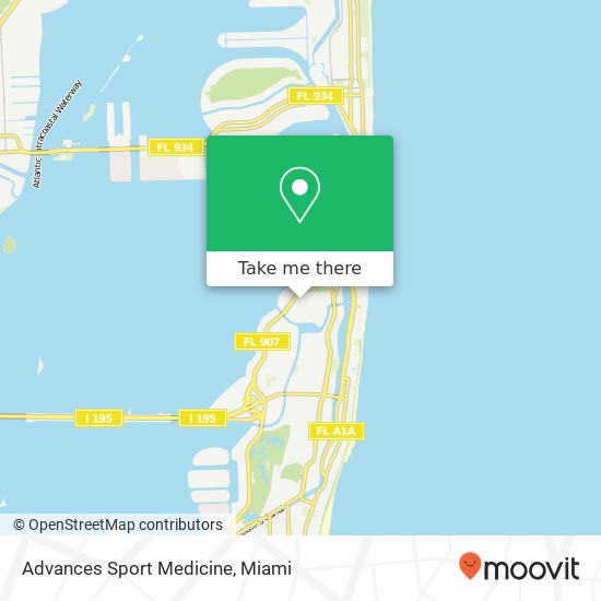 Mapa de Advances Sport Medicine
