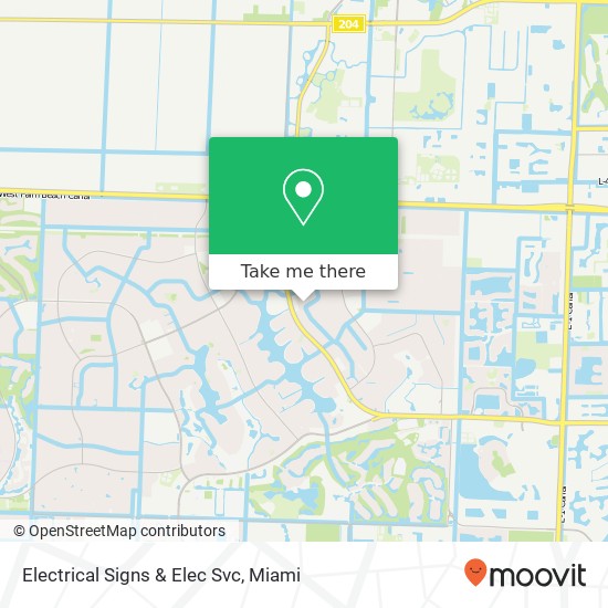 Electrical Signs & Elec Svc map