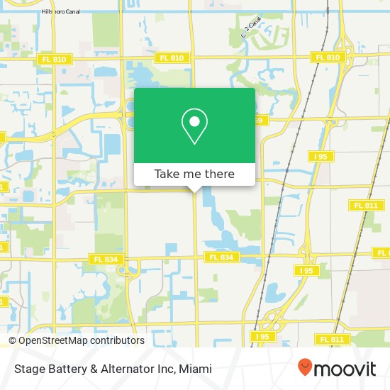 Stage Battery & Alternator Inc map