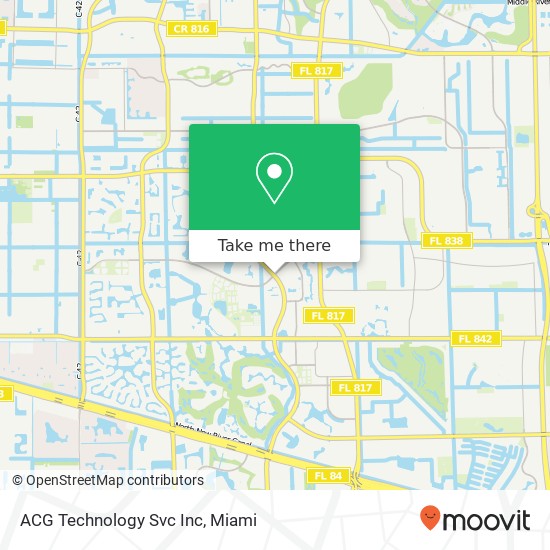 ACG Technology Svc Inc map