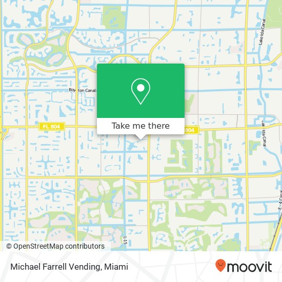 Michael Farrell Vending map