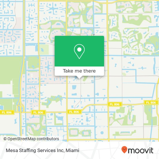 Mesa Staffing Services Inc map