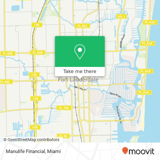 Mapa de Manulife Financial