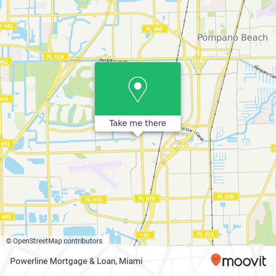 Powerline Mortgage & Loan map
